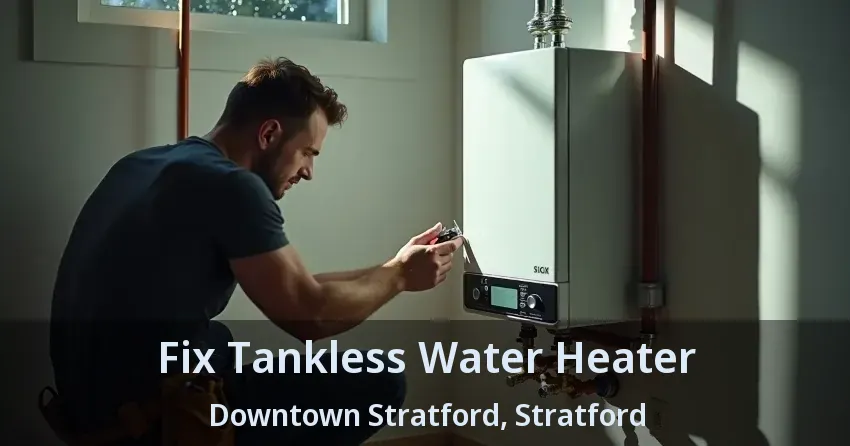 Fix Tankless Water Heater Downtown Stratford, Stratford - ON Fix Tankless Water Heater Downtown Stratford, Stratford - ON