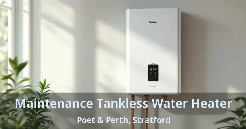 Maintenance Tankless Water Heater Poet & Perth, Stratford - ON Maintenance Tankless Water Heater Poet & Perth, Stratford - ON