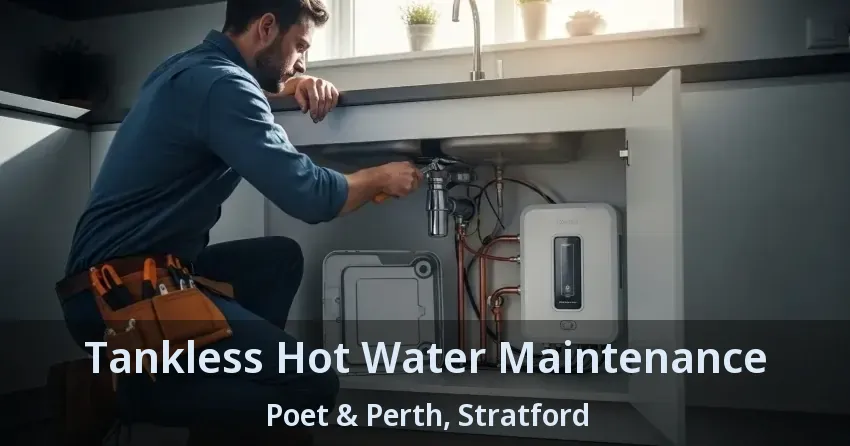 Tankless Hot Water Maintenance Poet & Perth, Stratford - ON Tankless Hot Water Maintenance Poet & Perth, Stratford - ON